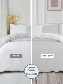 Bộ 2/3 món ga trải giường phong cách Pháp lãng mạn, siêu mềm mại, cổ điển thanh lịch, phù hợp cho mọi mùa, thời trang và dễ thương, ga trải giường trang trí, phù hợp cho phòng ngủ và ký túc xá, đạt chứng nhận Oeko-Tex. - trắng - Xem 4