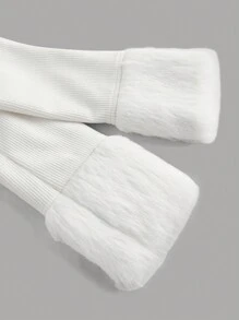 SHEIN MOD 女士白色羊毛夹克，优雅休闲