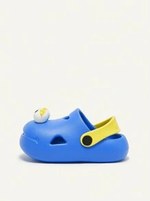 1 Pair Cute & Fun Shaped Anti-Slip, Durable, Lightweight & Breathable Infant Mesh Sandal Shoes For Summer - Blue - View 8