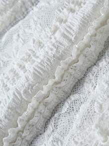 Olithes Women's Solid Color Spaghetti Strap Pleated Simple Tank Top, Casual Daily Wear - Apricot - View 7