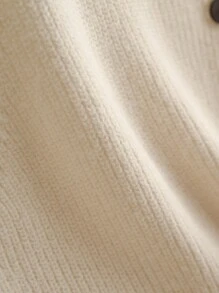 CosyJoli Gilet-cardigan élégant casual à poches, grande taille
