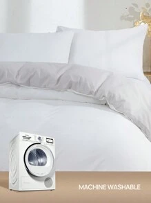 Bộ 2/3 món ga trải giường phong cách Pháp lãng mạn, siêu mềm mại, cổ điển thanh lịch, phù hợp cho mọi mùa, thời trang và dễ thương, ga trải giường trang trí, phù hợp cho phòng ngủ và ký túc xá, đạt chứng nhận Oeko-Tex. - trắng - Xem 6