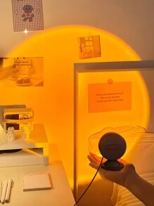 Teckwe Đèn LED rọi hoàng hôn, Đèn chiếu hoàng hôn, Đèn chiếu sáng xung quanh sáng tạo nhỏ để chụp ảnh tự sướng Trang trí nhà & phòng ngủ Quà tặng Giáng sinh cho cửa hàng cà phê, Những vật dụng không thể thiếu cho kỳ nghỉ mùa thu và mùa đông Đồ dùng cắm trại cần thiết cho kỳ nghỉ Phụ kiện kỳ nghỉ, Đồ dùng cắm trại - màu đen - Xem 6