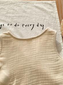 SHEIN LMoss Kids LMoss Baby Girl Lovely Versatile Vacation Knitted Cardigan, Summer - Multicolor - View 6