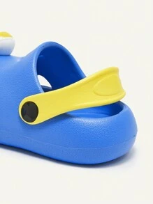 1 Pair Cute & Fun Shaped Anti-Slip, Durable, Lightweight & Breathable Infant Mesh Sandal Shoes For Summer - Blue - View 6