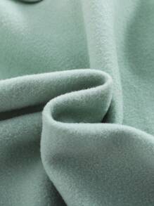 SHEIN Tween-Mädchen Lockeres, lässiges Kapuzenpullover mit minimalistischem Herz-Grafikmuster, langärmelig für Herbst/Winter