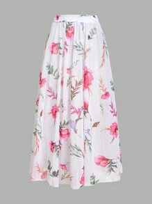 Swim Oasis Summer Vacation Floral Print Bikini Set - Multicolor - View 6