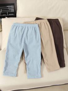 Souflis Souflis RANDOM  4PCS, Refreshing Striped Design With Fresh Vintage Vibe, Pairs Well With All-Match Tops For A Textured Look, - Multicolor - View 2