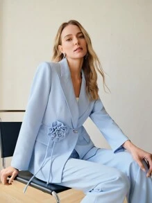 MOTF PREMIUM 尖头翻领双排扣西服