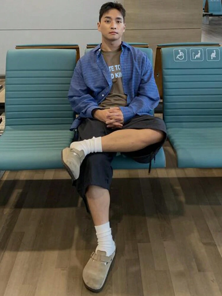 Men's Crew Neck Short Sleeve Casual Basic Letter Slogan Printed T-Shirt,Graphic Tees