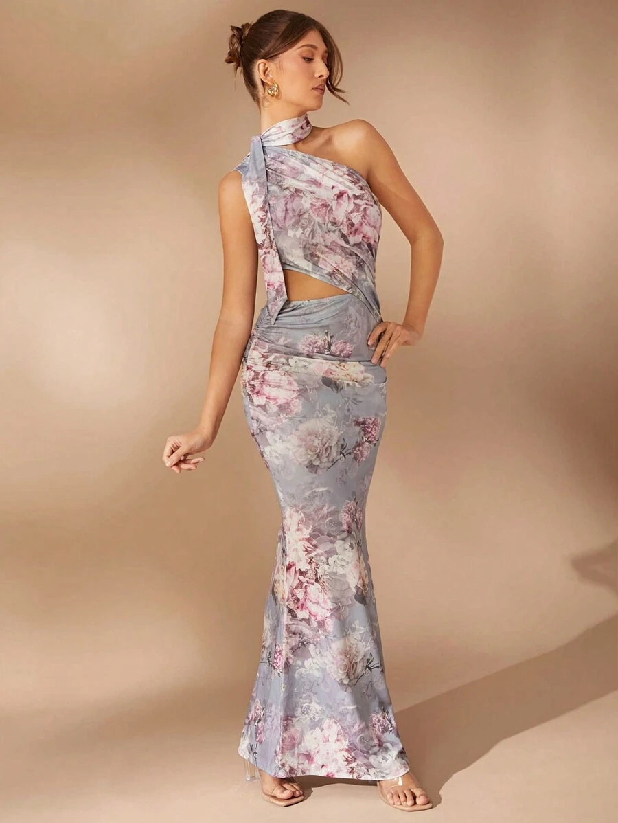 728 One Shoulder Dress