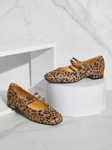 SHUZIA Sepatu Balet Mary Jane Serbaguna untuk Wanita, Sepatu Musim Semi, Sepatu Liburan Musim Semi, Sepatu Paskah - MultiWarna - View 3