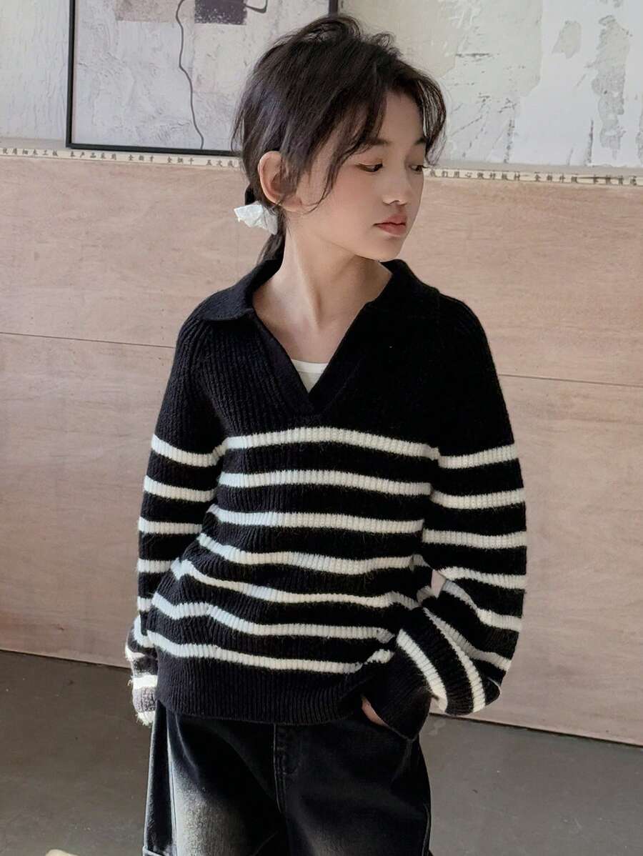 DAZY Tween Girl Turtleneck Sweater, Autumn,Back To School Clothes