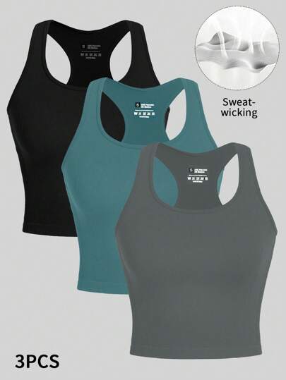 Gameset SHEIN Sport 深 V 领运动胸罩健身背心