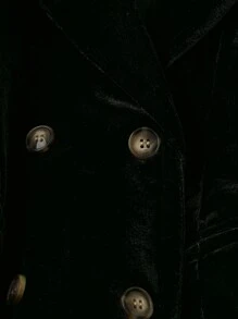 Chiquease Women Velvet Blazer For Party And Everyday Wear, With Lining, Winter - Black - View 6