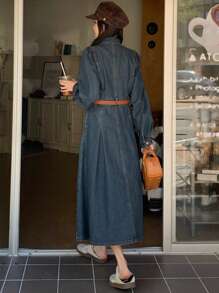 DAZY Women's Sweet Denim Dress For Valentine's Day, Spring/Summer