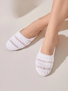 CUCCOO CHICEST Women's Nordic Style Breathable Mesh Flat Shoes Spring Shoes Spring Break Easter - White - View 2
