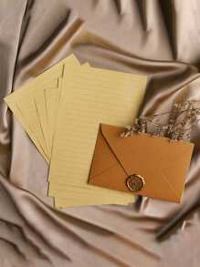 10 piezas Sobres, Sobres de oficina, Tarjetas de invitación de boda, Cartas de invitación comercial occidental, Regalos para fiestas, Tarjetas de sobre decorativas para fiestas, Múltiples estilos y texturas de fieltro de colores, Almacenamiento hecho a mano DIY, Invitaciones de unicolor, Día de San Valentín - Multicolor - Ver 5