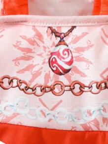 SHEIN Vestido de princesa con volantes en las mangas para bebé niña recién nacida, adecuado para fiestas de cumpleaños, primavera y verano - Multicolor - Ver 7