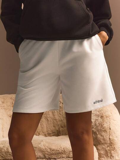 Athîral Women's Plain Casual Shorts, Fashionable And Suitable For Everyday Wear