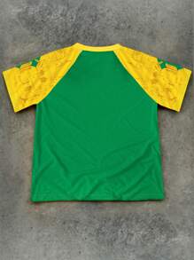 Men's Classic Round Neck Casual T-Shirt, Simple & Fashionable For Everyday Wear - Multicolor - View 2