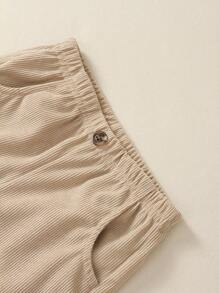 Souflis Souflis RANDOM  4PCS, Refreshing Striped Design With Fresh Vintage Vibe, Pairs Well With All-Match Tops For A Textured Look, - Multicolor - View 5
