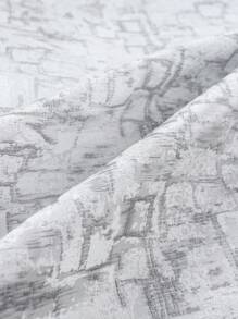 Decorative Grey Geometric Jacquard Throw Pillow Cover For Living Room, Bedroom, Sofa,Fall Decor,Autumn Decor,Room Decor - Grey - View 4