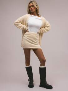 MUSERA Knit Sexy Mini Skirt