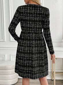 EMERY ROSE Women's Polka Dot Dress, Casual & Fashionable For Everyday Wear