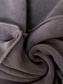 Calvaya Leggings con forro térmico negro de talla grande, estilo minimalista casual para uso diario en invierno