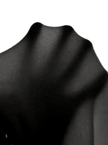 Flirla Áo len chui đầu tay dài hở vai thường ngày cho nữ mùa thu đông - màu đen - Xem 7