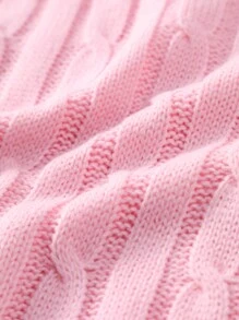 Claim Dot Contrast Binding V Neck Casual Sweater Vest For Men, Standard Size, For Fall Winter