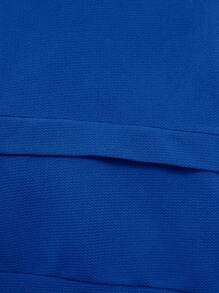 SHEIN Leap Crew 2pcs/Set Young Boys Casual Hoodie Sweatshirt And Pants Sets, Comfortable And Fashionable Loose Fit, Suitable For School, Everyday, Outdoor, Sports In Autumn/Winter - Royal Blue - View 3