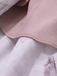 DAZY Women's Dress With Mesh Panels & Tie-Dye Print Sundress,Casual Women Dresses