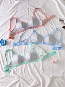 Bộ 3 quần lót thoải mái tối giản cho bé gái tuổi teen - Nhiều màu - Xem 6