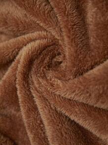 Calvaya Chaqueta con capucha y cremallera delantera minimalista, uso diario casual, para invierno, talla grande