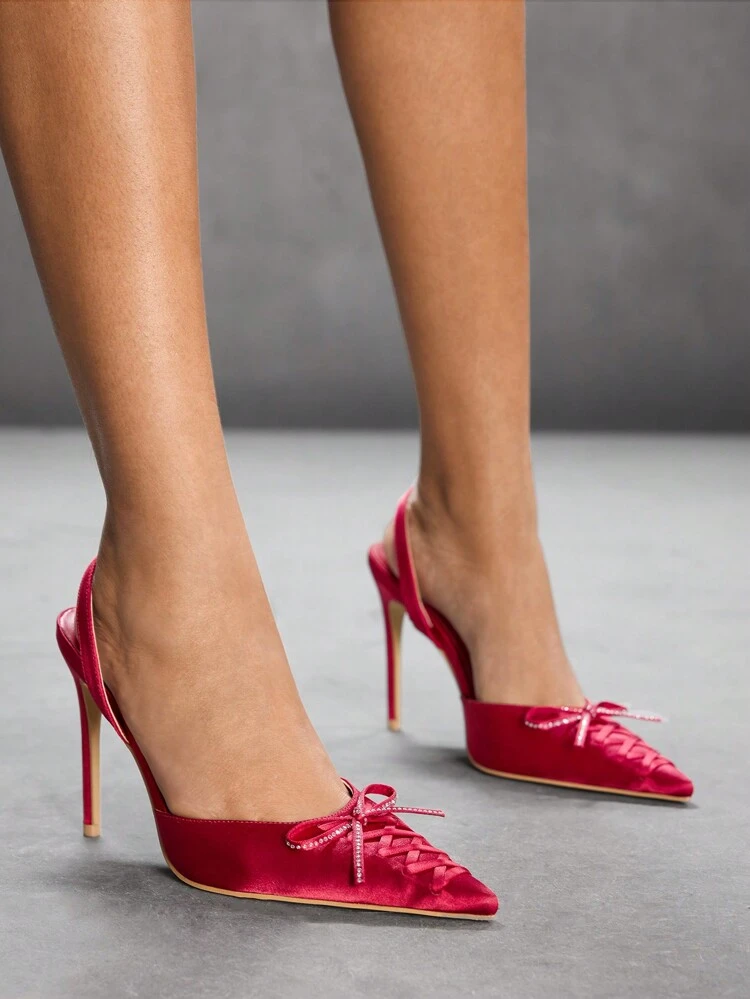 CUCCOO SZL Pointed Toe Leopard Print Stiletto Heel Sexy Fashion Mules Women High Heel Pumps