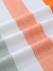 4pcs/Set Young Boy Casual Solid & Printed Round Neck Sleeveless Loose Knit Tank Tops, 4 Different Designs, Suitable For School, Garden, Beach, Birthday, Spring, Summer, Autumn, Winter