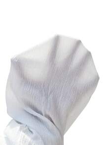 Manfinity Homme 宽松男士纯色短袖半扣衬衫和裤子套装，舒适服装 - 白色 - 查看 7