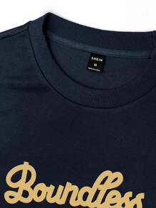 Manfinity EMRG Men's Simple Fashion Casual Sleeveless Tank Top, For Everyday Wear - Blue - View 4