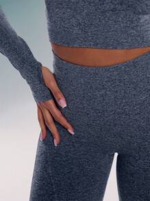 Musera Sport Long Sleeve Crew Neck Top , Padel, Tennis, Pickleball Gym Fitness