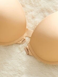 5 件套女士简约前扣无钢圈胸罩休闲聚拢运动胸罩内衣 - 彩色 - 查看 6