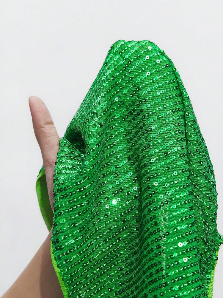 SHEIN Maija Women's Sequin Strap Top Camisole, Urban Chic Versatile For New Year Party, Christmas Holiday Valentine's Day,Festival