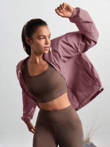 In My Nature Damska kurtka z kapturem na zewnątrz na kemping, wędrówki, dojazdy do miasta