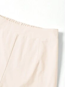 Ellevyn Curvy Plus Size Women's Apricot Asymmetric Neck Contrast Trim Sleeveless Cropped Top And Pants Two Pieces Set, Business Elegant Suit, Off The Shoulder, Summer Outfits For Women, Vacation Outfits Woman, Wedding Guest Dress Women, Summer Clothes, Business Casual Woman, Office Outfits For Women, Work Clothes Women, Wedding Guest Dress, Old Money Style Women, Going Out Outfits, European Summer, 2 Pieces Sets Ladies, Sets For Women, Matching Sets Women, Summer Sets