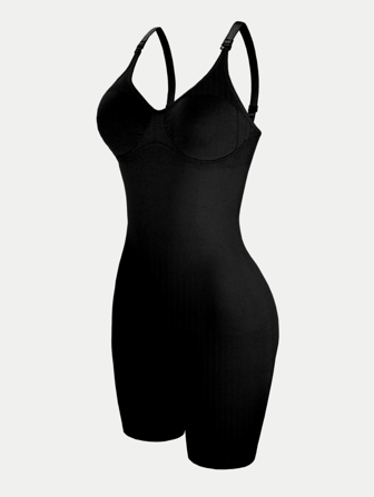 Kvinnor Enfärgad Camisole sömlös midja och formade Romper