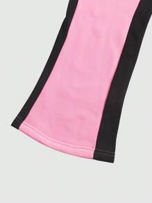 Manfinity EMRG Men's Casual Letter Print Drawstring Hoodie And Pants Set - Multicolor - View 6