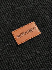 Manfinity VCAY 男士梭织休闲立领时尚背心 - 杏色 - 查看 4