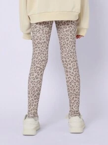 SUMWON Tween Girls Leopard Printed Legging - Multicolor - View 5