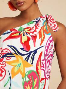 Travachic 女士蝴蝶结吊带休闲假日衬衫 - 彩色 - 查看 2